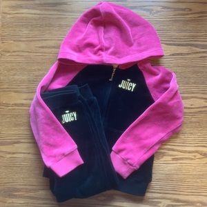 Toddler Juicy Couture Tracksuit 4T